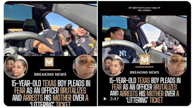 In a X post on March 11, 2026, a civil rights attorney accused the Hurst Police Department of excessive force. The department said the allegations are unfounded.